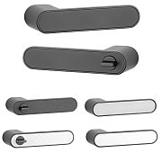 Нові дизайнерські ручки на розеті APRILE Guava 